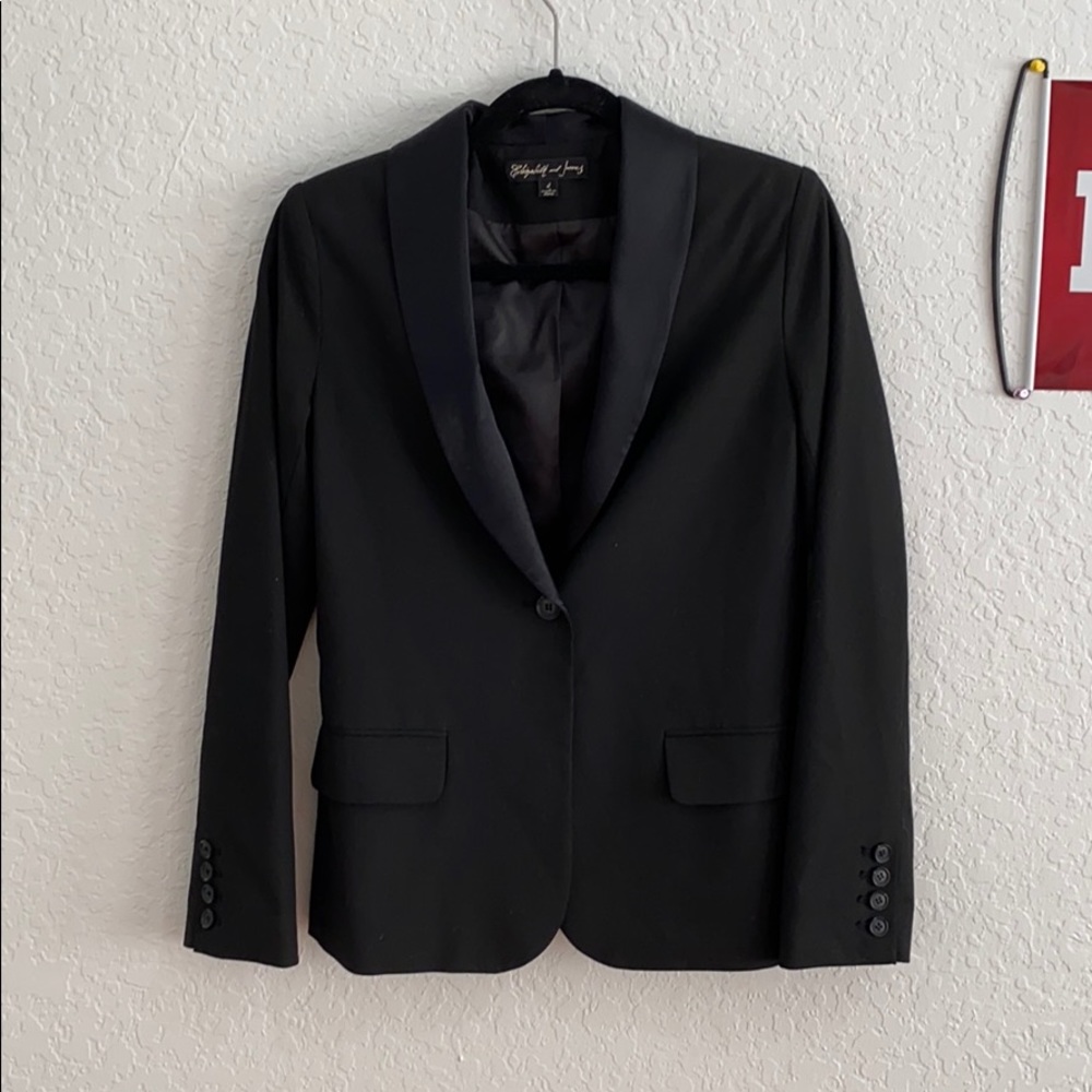 Elizabeth and James blazer